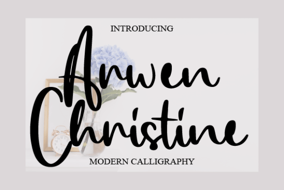 Arwen Christine: A Timeless Script Handwritten Font for Your Brand
