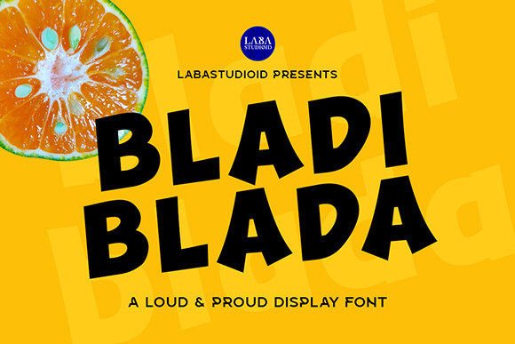 Bladiblada: The Modern Sans Serif Typeface for Editorial Design