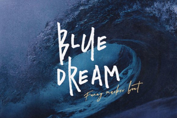 Blue Dream: The Fun Sans Serif Font for Bold Brand Identity