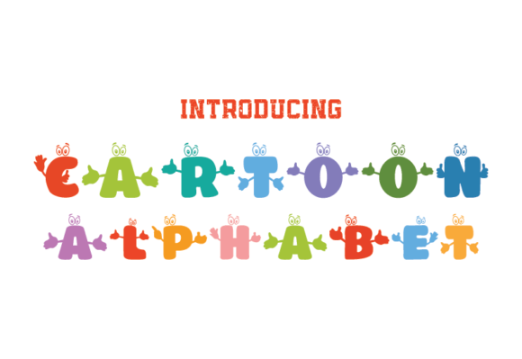 Cartoon Alphabet: The Playful Typeface for Vibrant Brand Identity