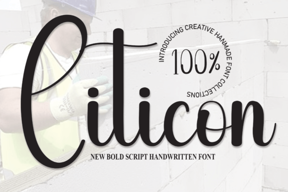 Citicon: The Sweet Handwritten Font for Relaxed Branding Projects