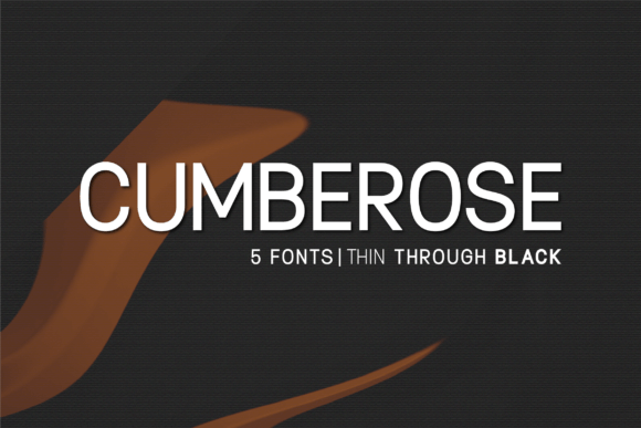 Cumberose: The Elegant Sans Serif Font for Modern Branding