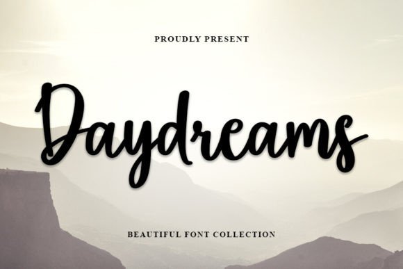 Daydreams: An Elegant Script Font for Editorial Design
