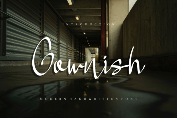 Gownish: The Modern Handwritten Signature Font for Creators