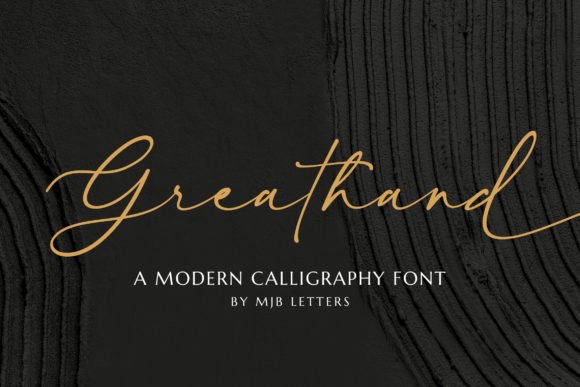 Greathand: The Modern Script Handwritten Font for Polished Web Design