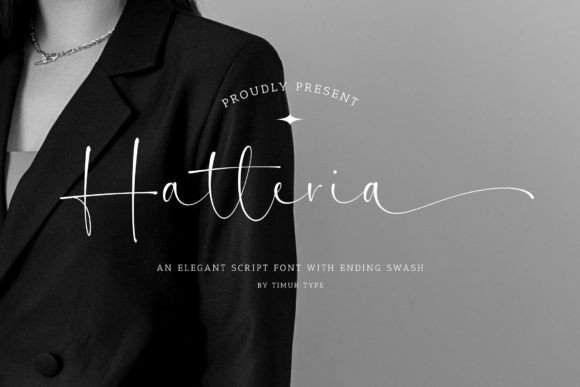 Hatteria: The Exquisite Handwritten Typeface for Modern Editorial Design