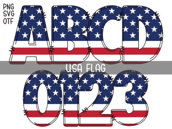 Love Usa: The Patriotic Color Font for Bold Campaigns