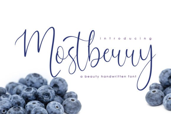Mostberry Script Handwritten Font for Luxury Web Design