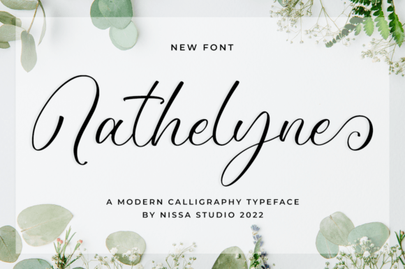 Nathelyne: The Elegant Script Handwritten Font for Campaigns
