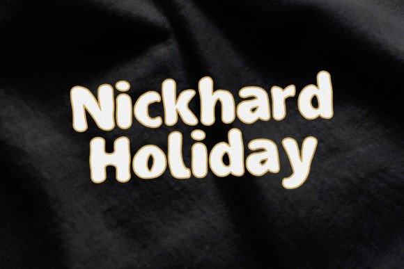 Nickhard Holiday: The Modern Handwritten Typeface for Campaigns