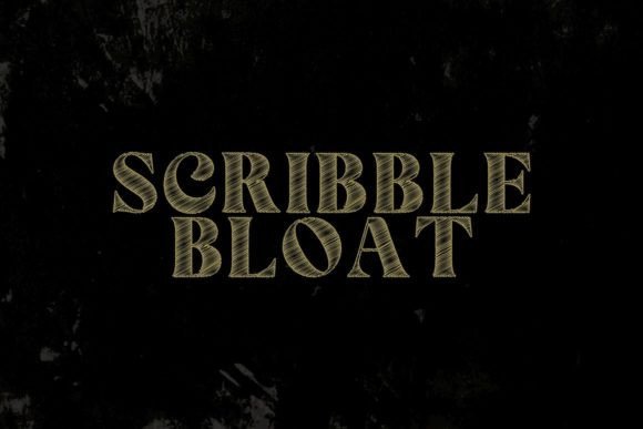 Scribble Bloat: The Premium Handwritten Typeface for Editorial Design
