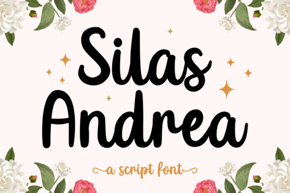 Silas Andrea Script Font Review for Branding