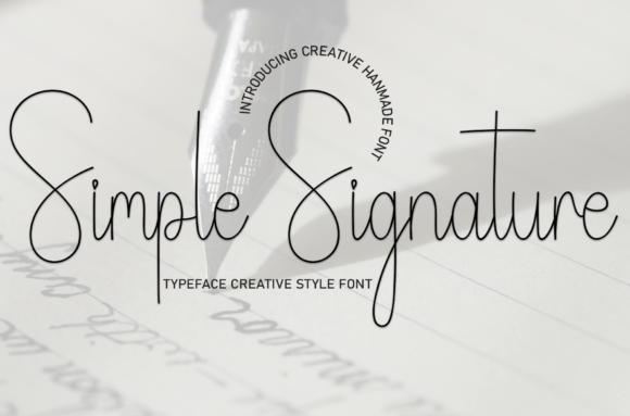 Simple Signature Font Review for Social Campaigns