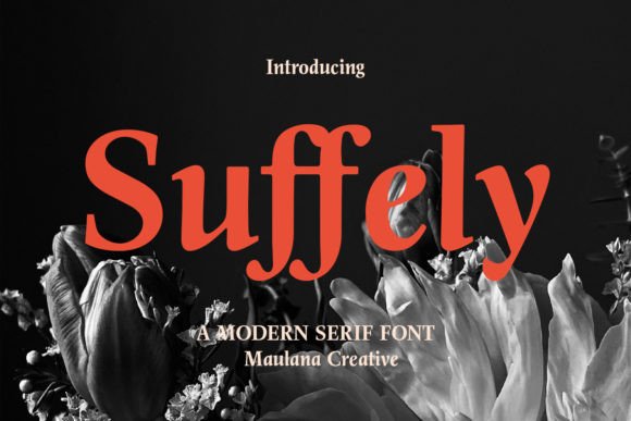 Suffely: A Modern Display Serif for Editorial Design