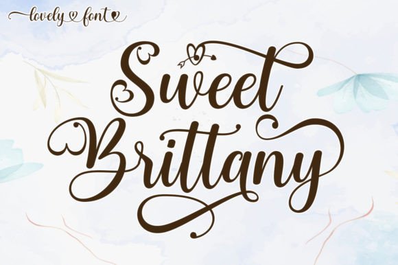 Sweet Brittany: The Modern Handwritten Typeface for Makers