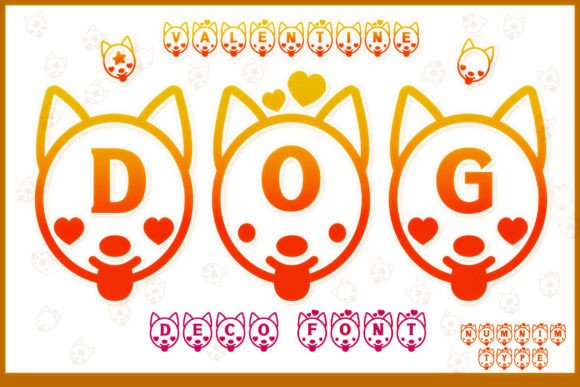 Valentine Dog: The Perfect Creative Font for Handmade Valentine Designs
