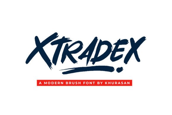 Xtradex: The Bold Brush Font for Modern Design